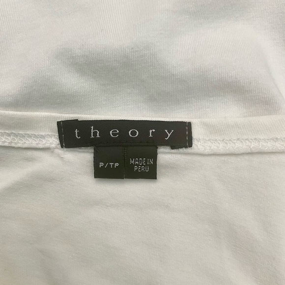 NWT Theory Women's Tank Top - Cream - Picture 3 of 7